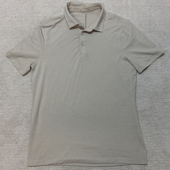 lululemon athletica Cream Polo Shirt - Picture 2 of 8